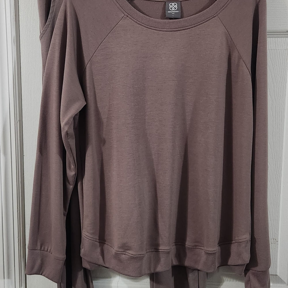 Women's Mauve Long Sleeve Top